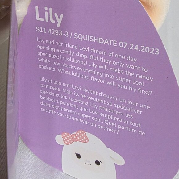 Lily the Lamb Squishmallow Easter Edition - Picture 4 of 4